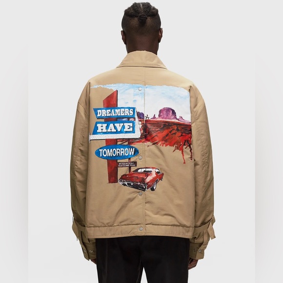 SOLD - RARE Canada Goose x Rokh x Matt McCormick Padded Trucker Strap Jacket - Picture 7 of 17